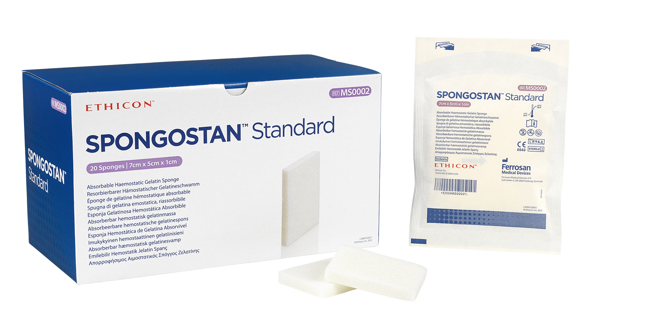 SPONGOSTAN Absorbable Gelatin Sponge