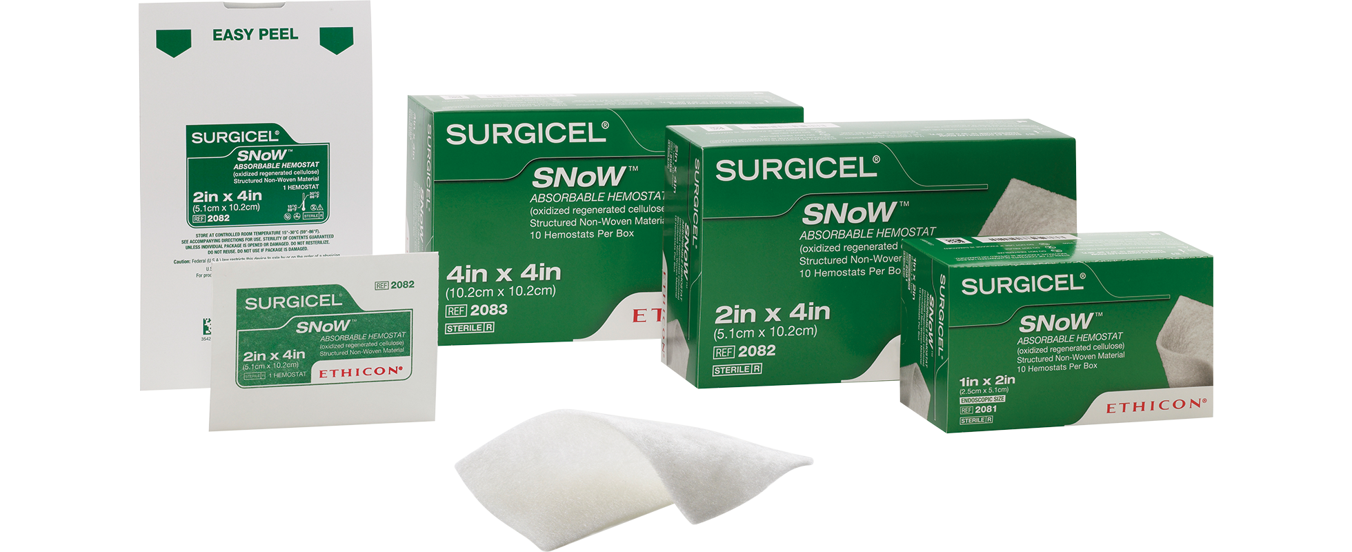 SURGICEL SNoW™ Absorbable Haemostat