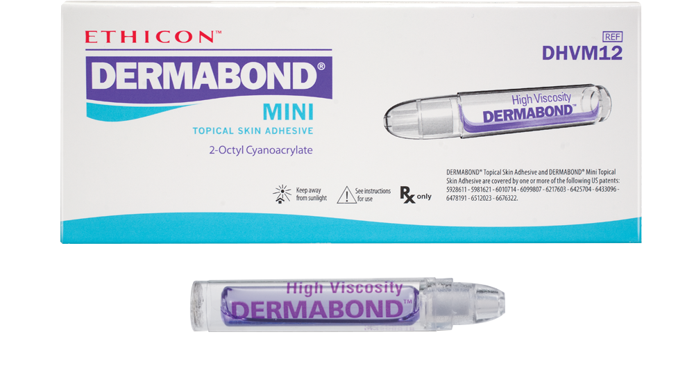 Buy EthiconDERMABOND Mini Topical Skin Adhesive, DHVM12, 0.36 mL Ampule of  High-Viscosity Skin Adhesive, Medical Supplies Online at desertcartEcuador