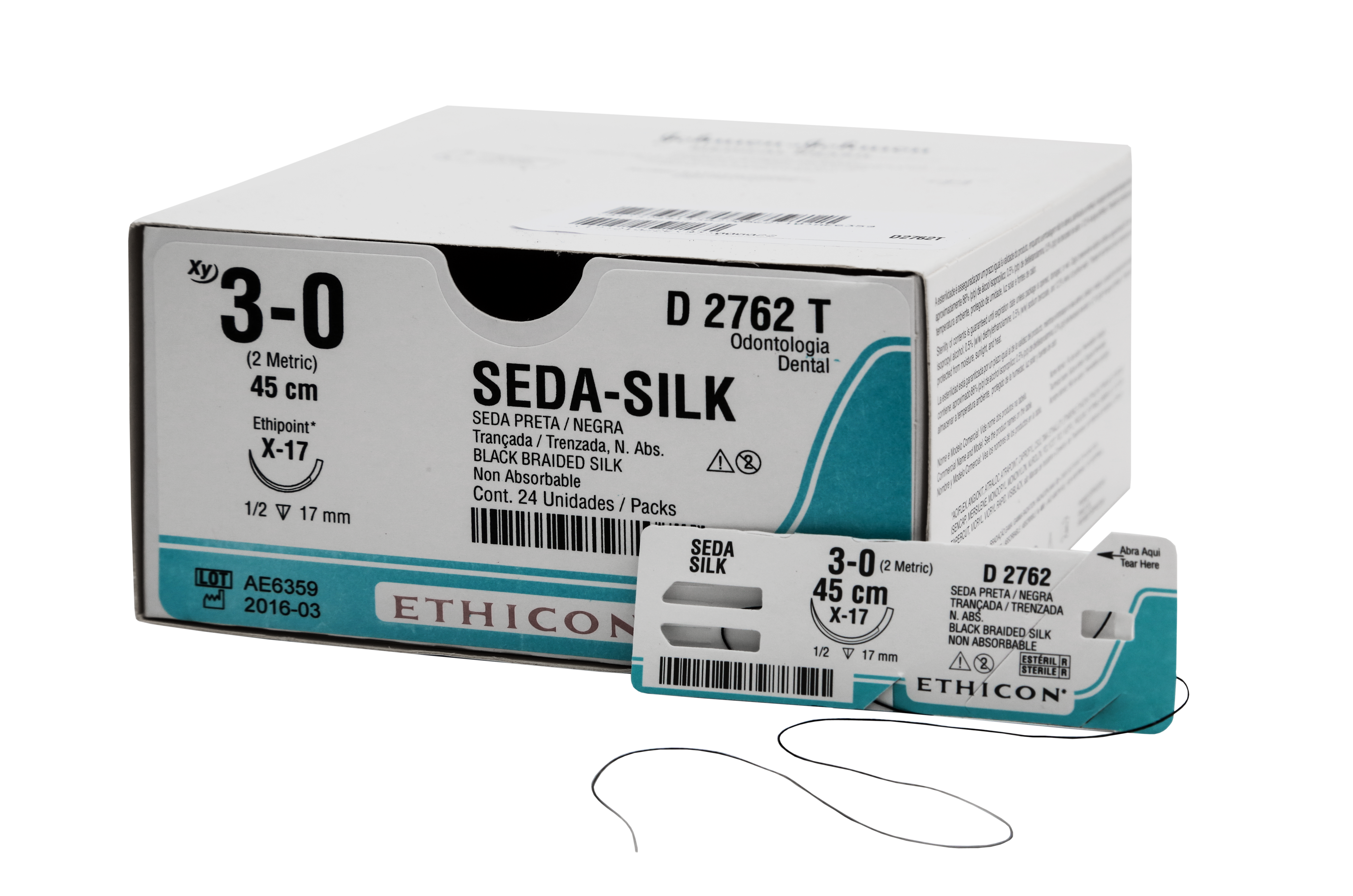 Sutura de Seda PERMA-HAND®