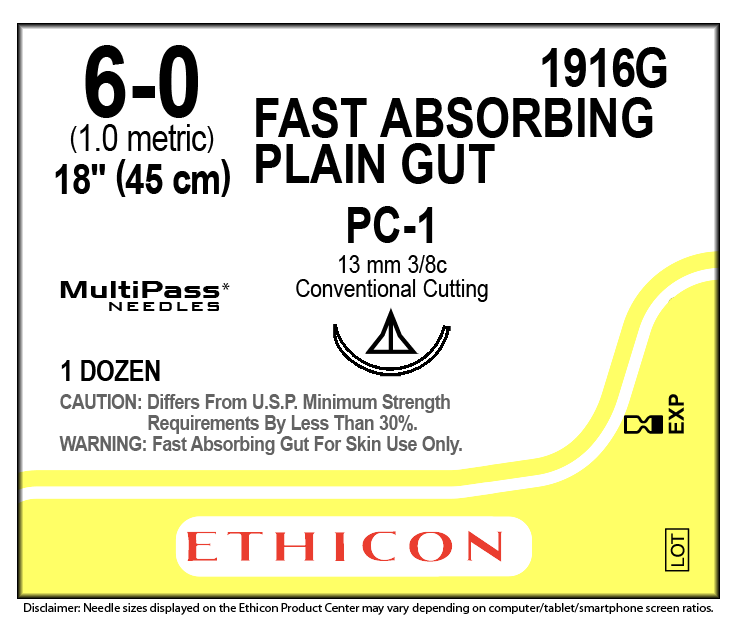 Ethicon Covidien Needle Conversion Chart