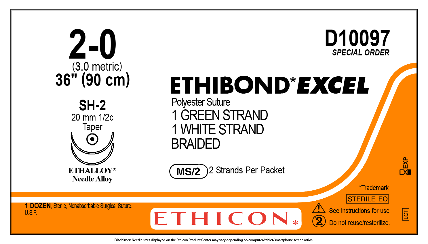 D10097 | Ethicon D10097 | Ethicon