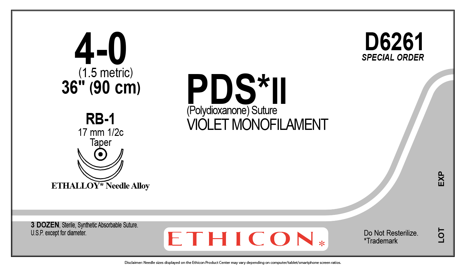 D6261 Ethicon
