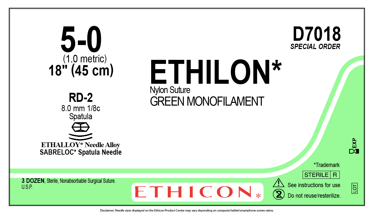 D7018 Ethicon