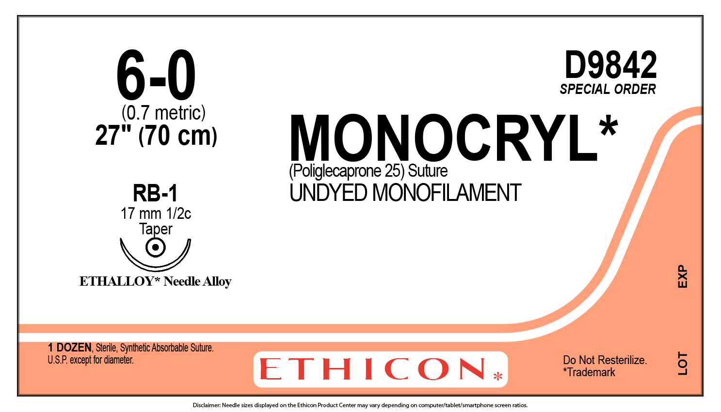 D9842 Ethicon