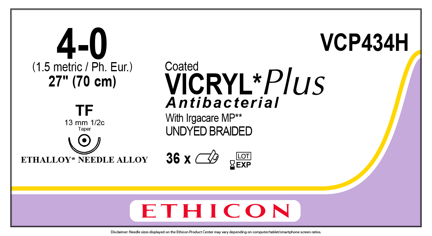 COATED VICRYL Plus Antibacterial (polyglactin 910) Suture box